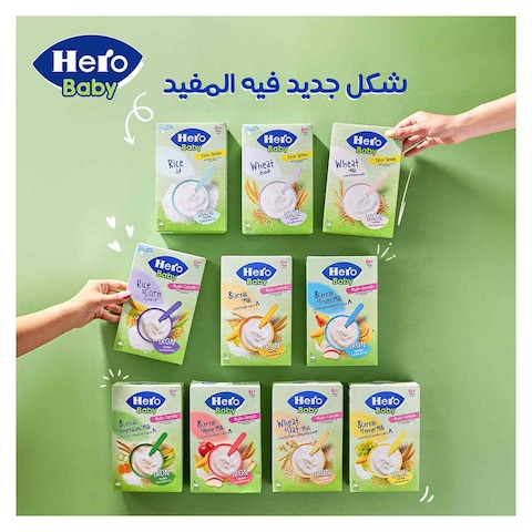 Hero Baby 8 Cereals and Fruit with Milk - 150 gm