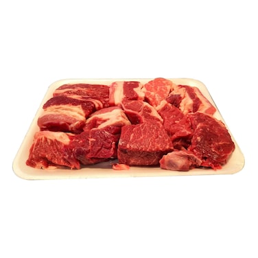 مكعبات لحم بقري بلدي