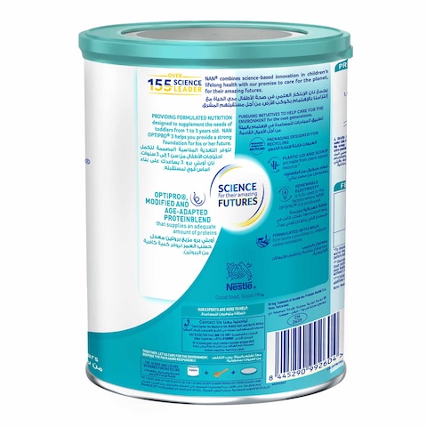 Nestle Nangrow 3 Optipro Growing Up Milk Powder - 400 gram