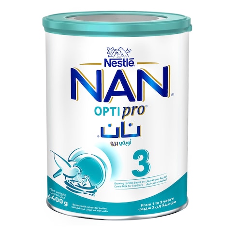 Nestle Nangrow 3 Optipro Growing Up Milk Powder - 400 gram