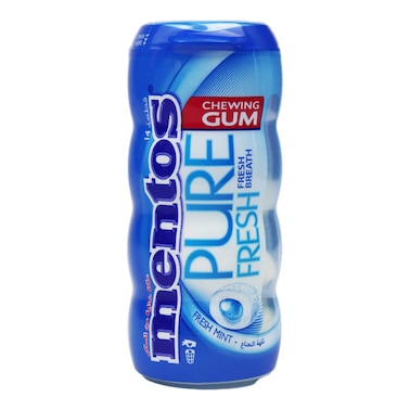 Mentos Sugar Free Pure Mint Gum - 24 gm