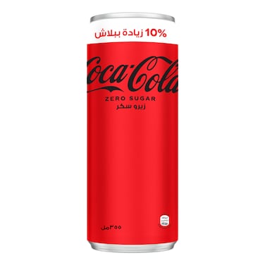 Coca Cola  Soft Drink  Zero Sugar - 300 ml