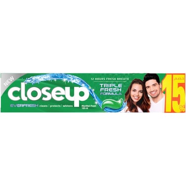 معجون أسنان كلوس-أب بالمينتول الأخضر - 100 مل