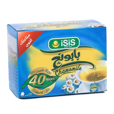 ايزيس شاي بابونج عضوي - 12 كيس