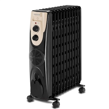 دفاية زيت من بلاك اند ديكر OR011FD-B5- 11 ريشة - 2500 وات - اسود