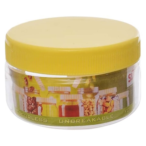 Sunpet Plastic Jar - 150ml - Clear