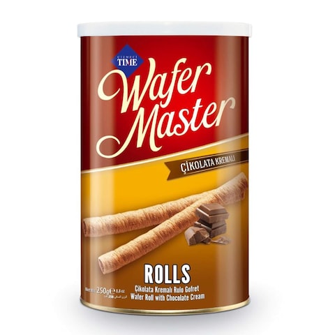 Cizmeci Time Master Wafer with Chocolate Cream - 250 gm