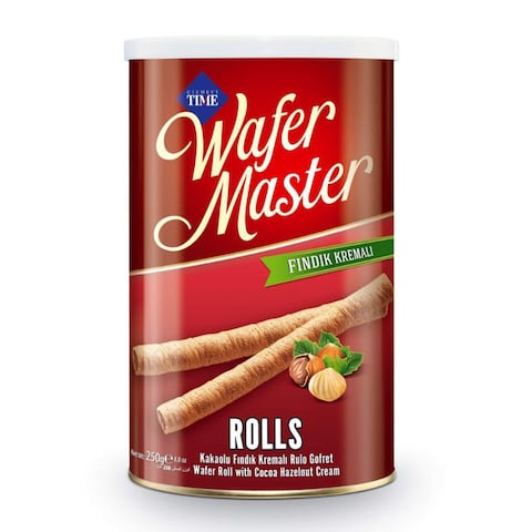 Cizmeci Time Master Wafer with Hazelnut Cream - 250 gm