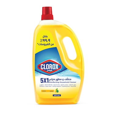 Clorox 5x1 Disinfecting Household Cleaner Lemon - 3 Liter