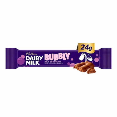Cadbury Dairy Milk Bubbly Chocolate Bar - 24 gram