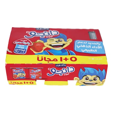 Danone Dango Yoghurt with Strawberry - 103 gram - 6 Count