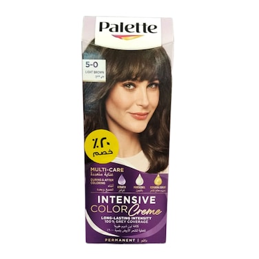 Schwarzkopf Palette Intensive Color Creme - 5-0 Light Brown