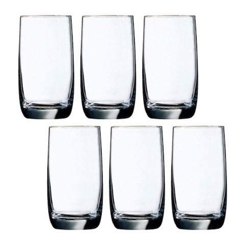 Luminarc Vigne Hi Ball Tumbler Set - 330ml - 6 Pieces