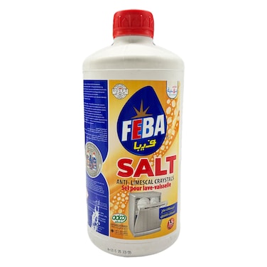 فيبا منظف غسالة الأطباق بكريستالات الملح - 1 كجم