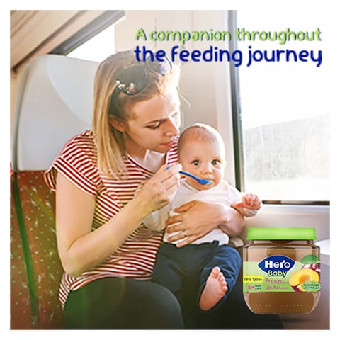 Hero Baby Prunes Puree Jar - 125 gm