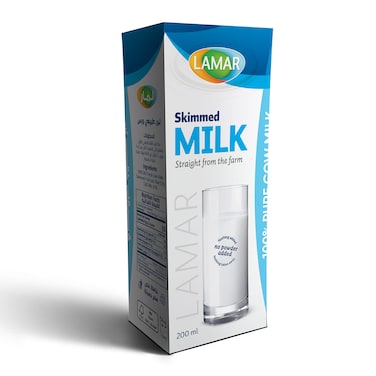 Lamar Skimmed Milk - 200 ml