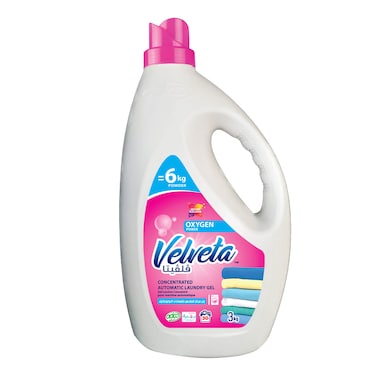 Velvetta Laundry Oxygen Power Concetrated Gel - 3 Liters