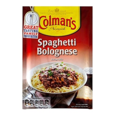 مزيج صلصة بولونيز سباغيتي كولمان - 44 جرام
