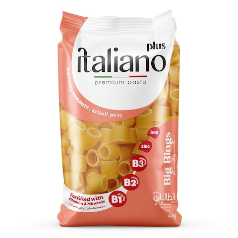 Italiano Premium Big Rings Pasta - 400 grams