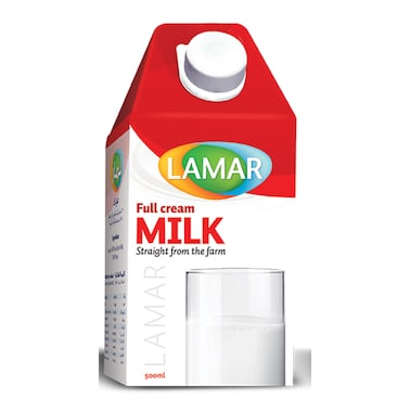لمار حليب كامل الدسم - 500 مل