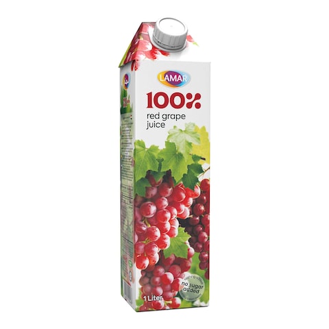 لمار عصير عنب احمر 100% طبيعي - 1 لتر