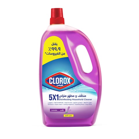 Clorox 5x1 Disinfecting Household Cleaner Lavender - 3 Liter