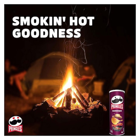 Pringles Barbeque Potato Chips - 165 gram