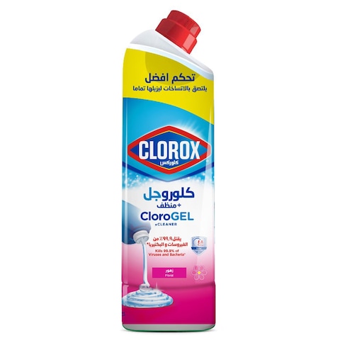 Clorox Gel Thick Bleach and Cleaner Floral Magic - 750ml