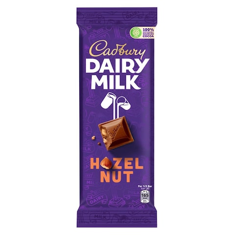 Cadbury Dairy Milk Hazelnut Milk Chocolate Block - 85 gram