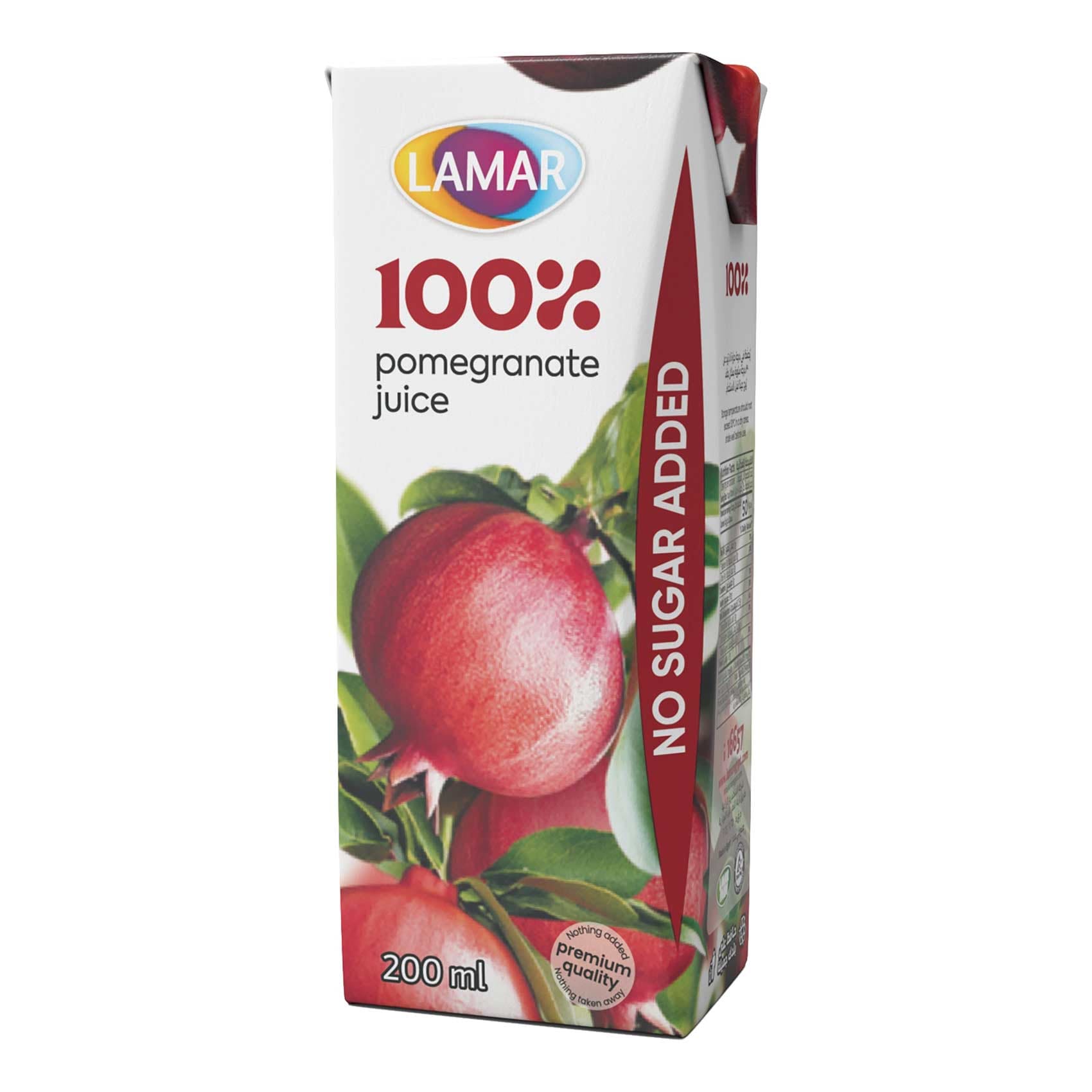Buy Lamar Pomegranate Juice 100% 200ml Online Carrefour Egypt