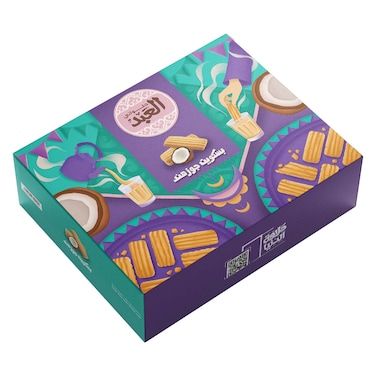 العبد بسكويت بجوز الهند - 72 قطعة