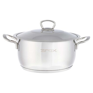 Zinox Stainless Steel Cooking Pot - 22 Cm