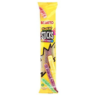 Bebeto Jelly Sour Sticks - 30gm