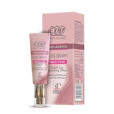 Eva Skin Clinic Collagen Anti-Aging Express Cream - 40 Ml