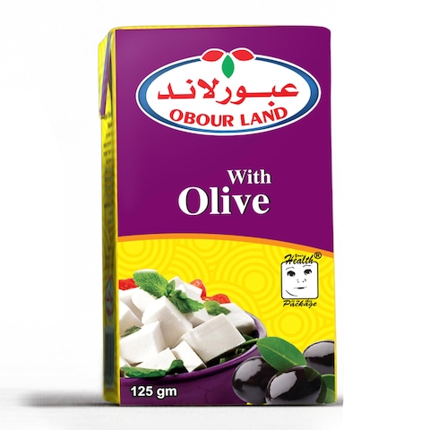 عبور لاند جينة بيضاء بطعم الزيتون - 125 جرام