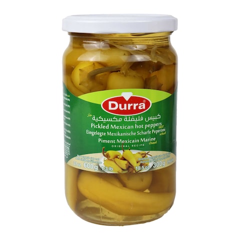 Durra Pickled Mexican Hot Pepper - 600 Gram