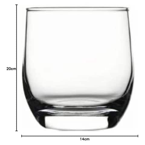 Pasabahce Barrel Old Fashion Cups Set - 340ml - 6 Cups