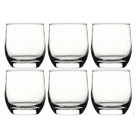 Pasabahce Barrel Old Fashion Cups Set - 340ml - 6 Cups