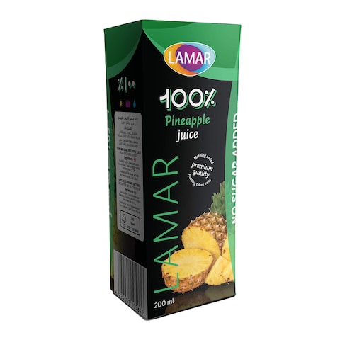Lamar Pineapple Juice 100% - 200 ml