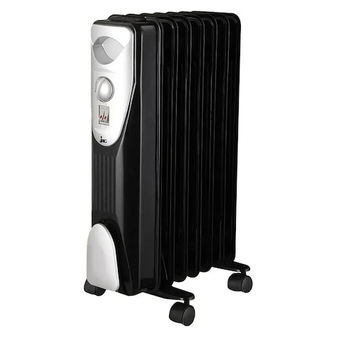Jac Electric Oil Heater - 7 Fin - 1200 Watt - White - NGH-327