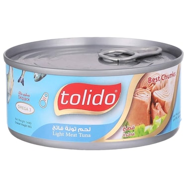 تونة قطع توليدو - 140 جم