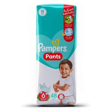 Pampers Pants Diapers - Size 6 - 48 Diapers