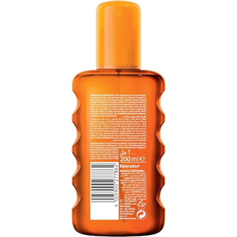Nivea Sun Deep Tan Oil Spray Spf6 - 200ml