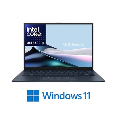 اسوس زينبوك 14 اوليد (UX3405MA-PP009WS انتل كور الترا 9 185H، رام LPDDR5X 16 جيجابايت، هارد 1 تيرابايت M.2، وحدة معالجة الرسومات انتل ايه ار سي، شاشة عرض 14 بوصة 3 كيه اوليد 120 هرتز، ويندوز 11، أزرق