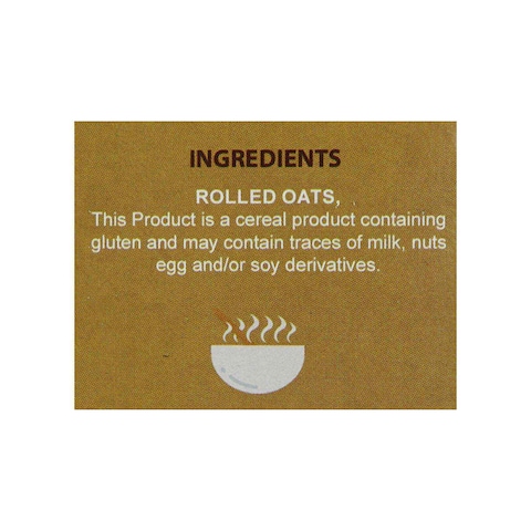 Tolo Quick Cooking Rolled Oats - 500 gram