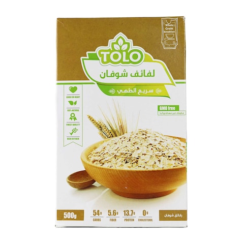 Tolo Quick Cooking Rolled Oats - 500 gram