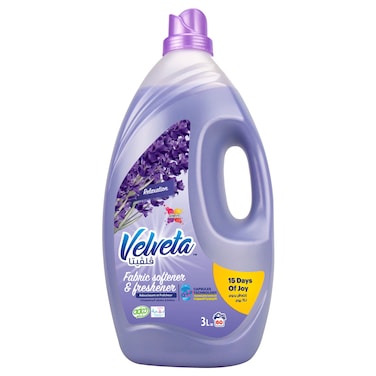 Velveta Softener - Lavender Scent - 3 Liters