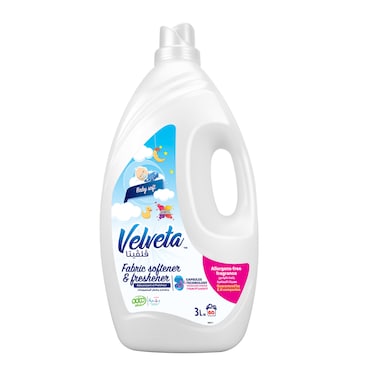 Velveta Fabric Softener With Extra Mild - 3 Liter