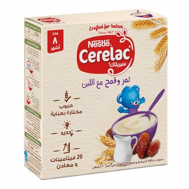Nestle Cerelac Dates and Wheat With Milk - 125 gram