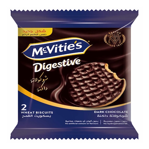 McVitie&#39;s Dark Chocolate Digestive Biscuits - 28 Gram